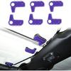 6x Hardtop Release Remover Handle Trim Cover For Jeep Wrangler JL JT 2018+Purple