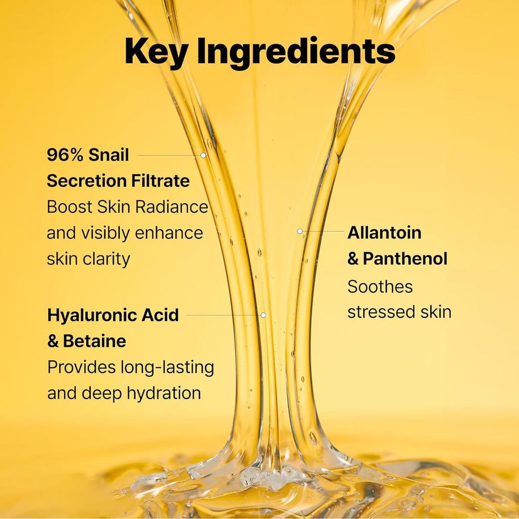 Advanced Snail 96 Mucin Power Essence-Nourishes And Brightens With Snail Secretion Of Peptides For A Youthful Glow-120ml