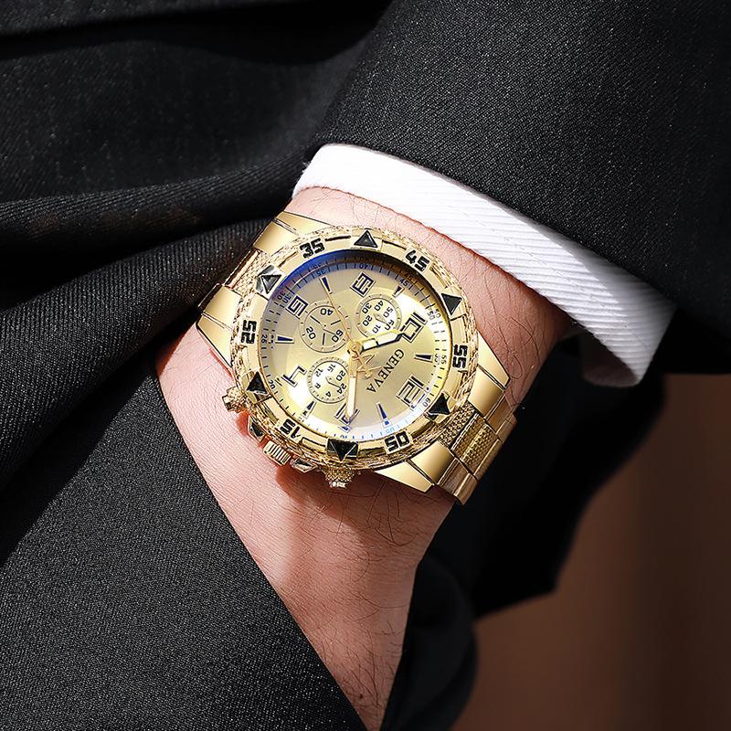 Herrenuhren Luxusmarkenuhren Für Herrenmode Hohe Qualität Luxus Einfache Armbanduhr Business Vollstahl Sport Herrenuhr