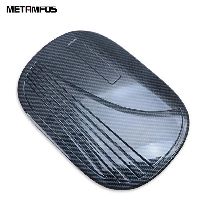 For Hyundai Tucson Carbon Fiber Fuel Tank Cap Gas Oil Filler Cover Trim Decoration Sticker Accessories Car Styling