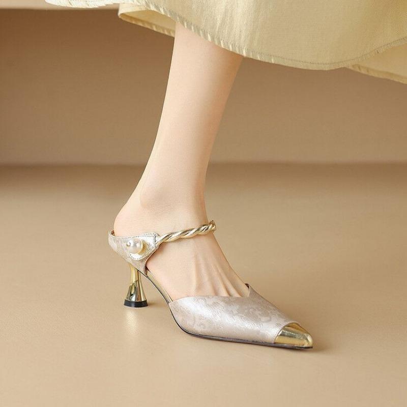 Fashion Shoes for Women Mules Sandals Fashion Woman Slippers Cheap Liquidation Easy Wears Slides Original New Collection Style Unique
