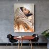 Jesus Character Art Canvas Painting Figure Wall Art Posters Print Religious Church Wall Pictures for Home Decor