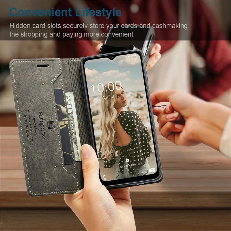 Flip Case For Samsung M53 M13 M23 M32 M12 5G FRID Leather 360 Protect Cover For Samsung Galaxy M12 Case M53 M 23 32 M13 Funda