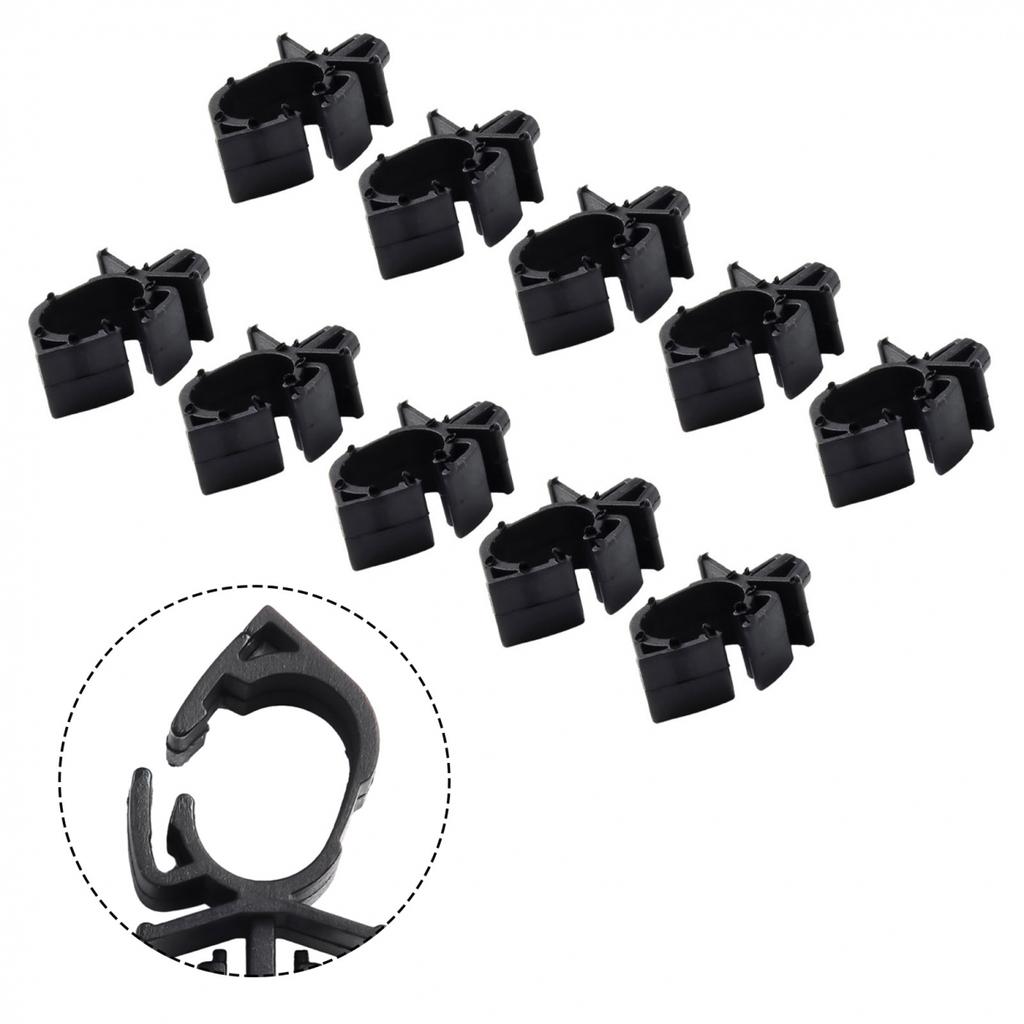 Wiring Fasteners 11mm/0.43inch Black Car Accessories