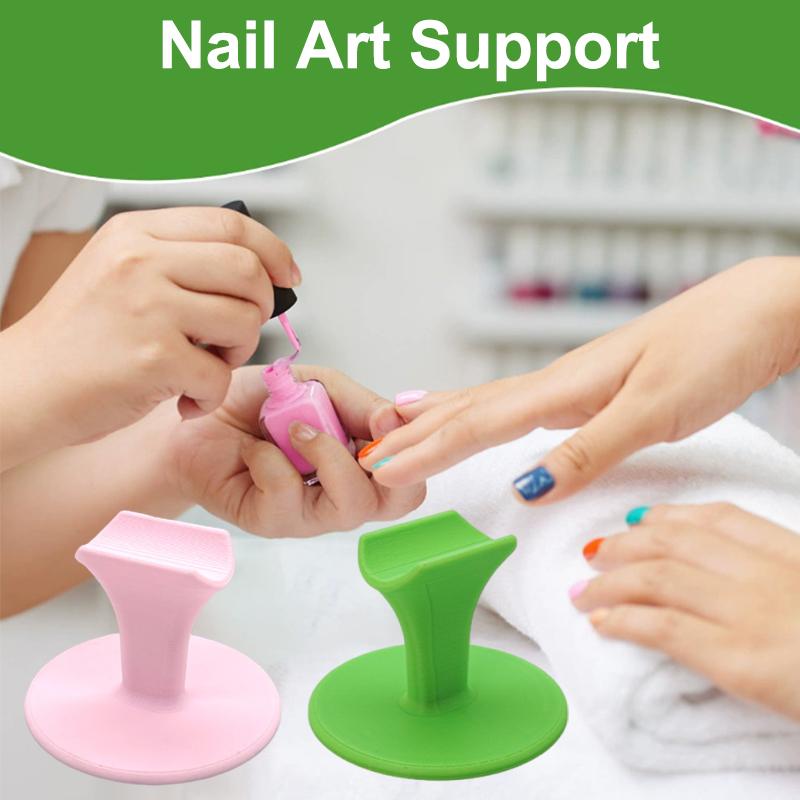 1 Pcs Manicure Finger Support Stand Portable Plastic Finger Fixing Tool Nails Locator Professional Nail Art Supplies Accessories