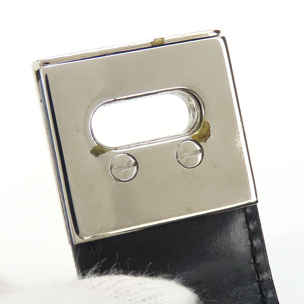 Used Salvatore Ferragamo Purse IE229238 Gancini Calfskin black Bifold Wallet