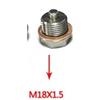 Magnetic Oil Drain Plug Sump Bolt M14 x 1 5 M12 M16 M18 M20 Stainless Steel with Copper Gasket for Oil Pan Filter Auto Parts