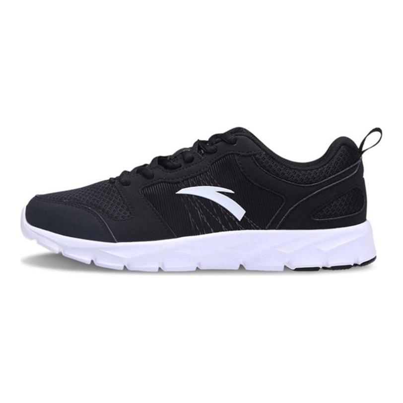 Anta Wygodne Amortyzujące Antypoślizgowe Wytrzymałe Niskie Buty do Biegania Damskie Sneakers Czarne 92625512-3