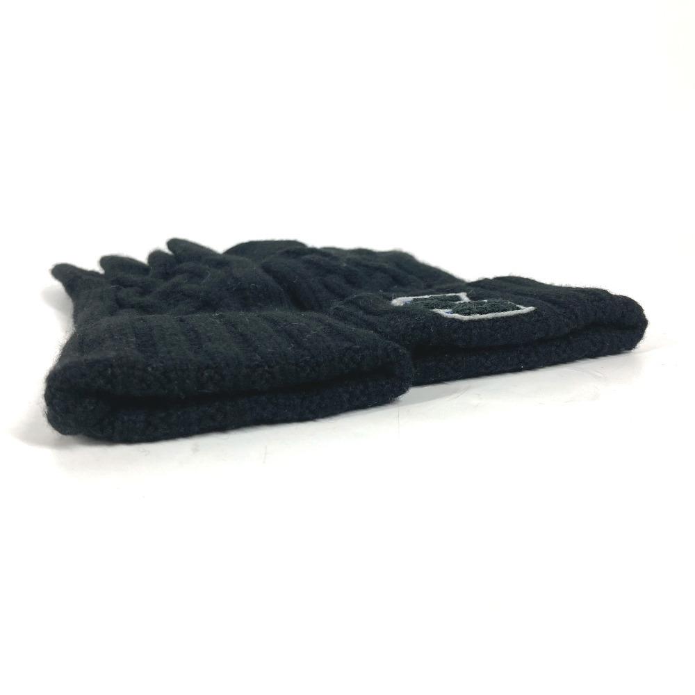 CHANEL NO5 logo gloves Accessories gloves Cashmere Black/blue