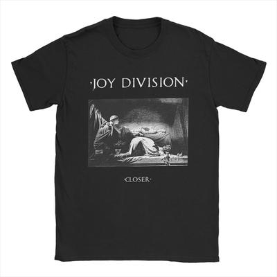Joy Division Ανδρικό T-Shirt Ελεύθερου Χρόνου Μπλουζάκια Κοντομάνικο Μπλουζάκι με Στρογγυλή Λαιμόκοψη Καθαρό Βαμβάκι Ιδέα Δώρου Ρούχα