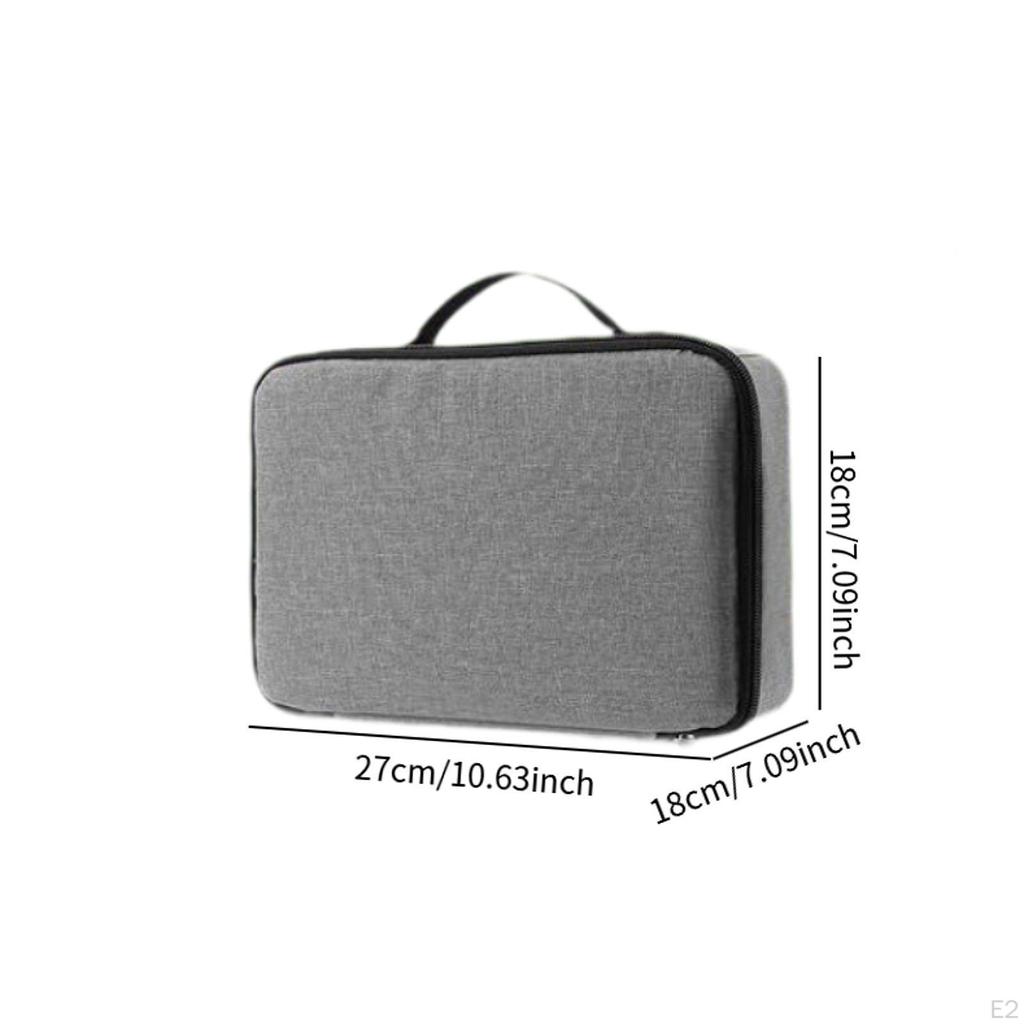 Sunglasses Organizer Case Eyewear Display Zipper Portable Storage Holder Glasses
