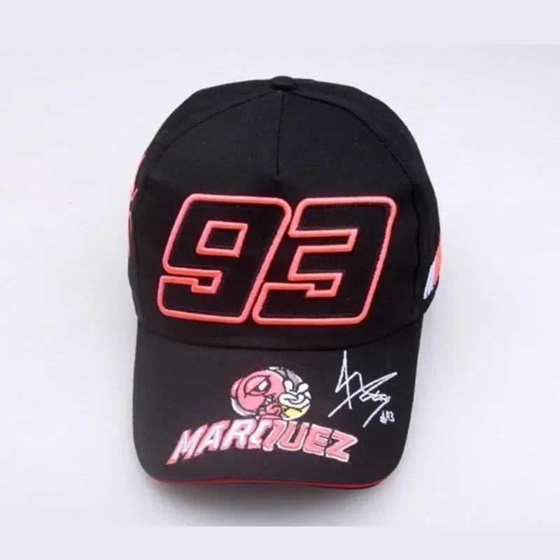 2025 New Letter Marquez 93 Logo Baseball Caps Unisex Women Outdoor Sports Embroidery Motorcycle Hats Sun Protection Gift