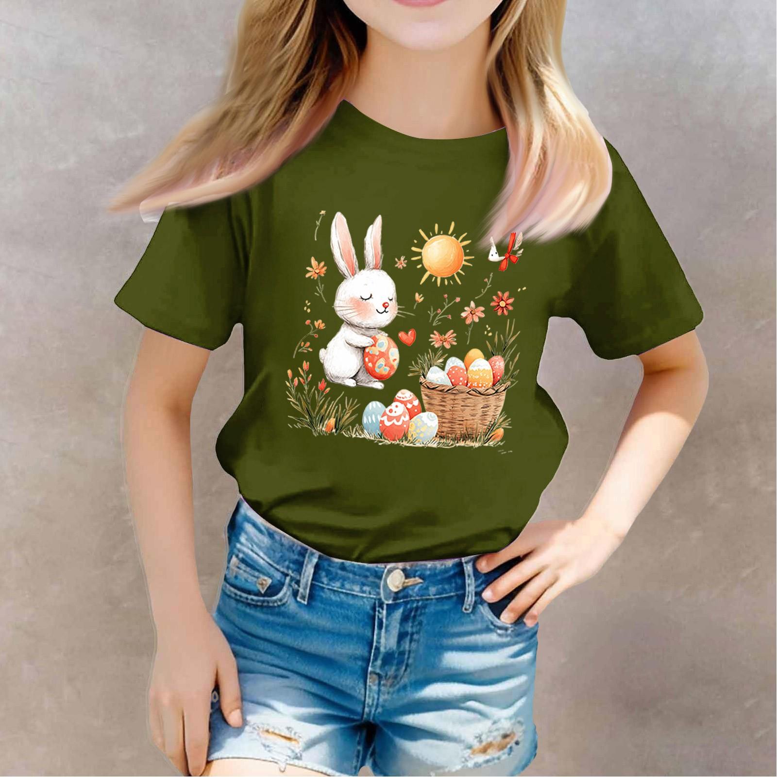 

Футболки для малышей, девочек и мальчиков, детские футболки с короткими рукавами и принтом для мальчиков и девочек 100 армия зеленый