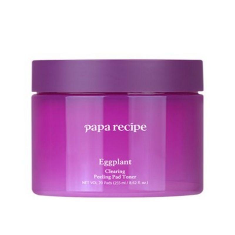Papa Recipe Eggplant Clearing Peeling Pad Toner 255ml