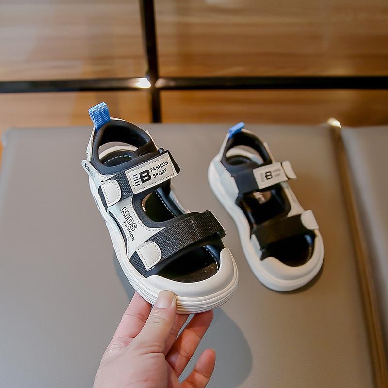 23-36 Детская модная тенденция на липучке Спортивная и повседневная обувь Сандалии — фото 16