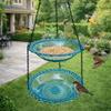 Flower Shaped Bird Bathtub Transparent Hummingbird Feeder Hanging Bird Feeder  Balcony