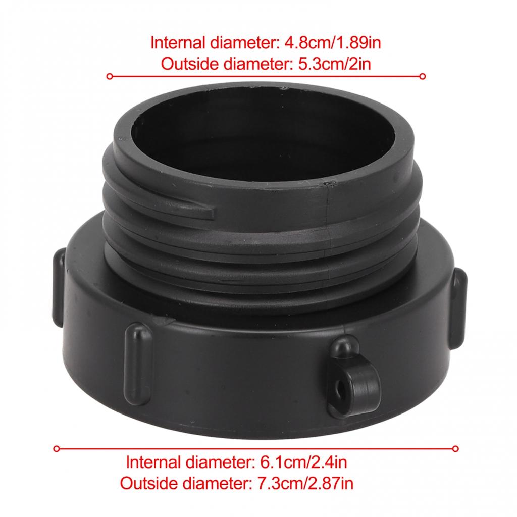 Thread To Coarse Container Adapter 2in Fine Easy To Use