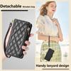 Wallet Small Fragrance Zipper Card Slot Stand Magnetic Flip Leather Case For Xiaomi Redmi Note 13 Pro Plus 12S 12 11 11S Cover