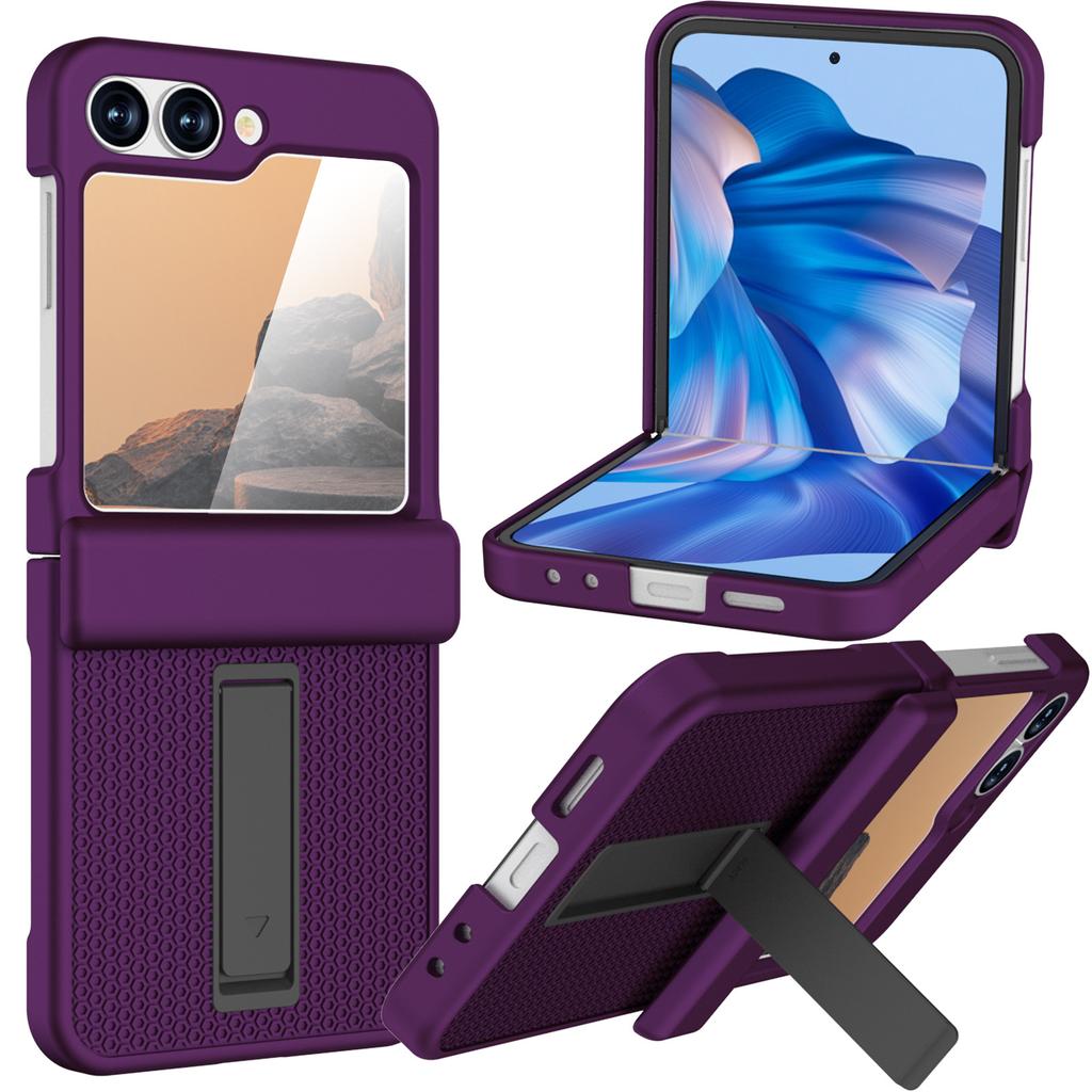 Suitable for Samsung ZFlip6 Mobile Phone Case Folding Screen PC Full Inclusive Protective Case Split Up and Down