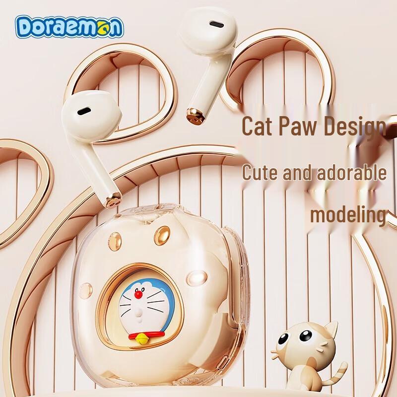 ROCK Doraemon Cat Paw TWS Semi-in-ear Earbuds