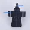 Part 28931-AX600 Front Washer Nozzle for Micra 2002-2010, ABS Windshield Jet Service Part, Direct Fit Front Mount Position, 1 Piece