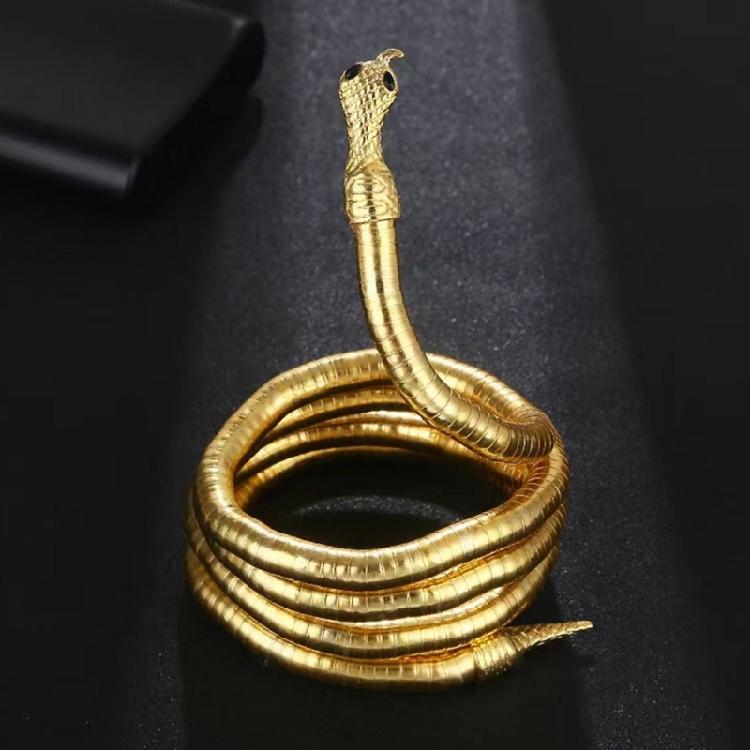 Unique Snake Pattern Necklace In Gold Color Designs for Individuals Who Appreciate Personalize and Trendy Jewelry