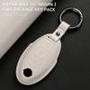 Genuine Leather Car Key Case Cover Key Bag For Nissan Quest MPV Elgrand NV200 Evalia Serena Protect Set Accessories