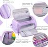 Large Capacity Pencil Case for Multiple Uses Large Storage Stationery Organizer Marker Bag for Adults, Office Use