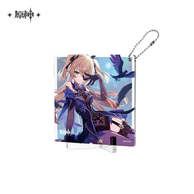 Sunsyea Genshin Impact Official Merch miHoYo Original Authentic Birthday Series Coaster Keychain Stand Wanderer Alhaitham