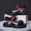 New boys sandals children's open-toed beach sandals medium and large children's soft-soled non-slip children's sandals