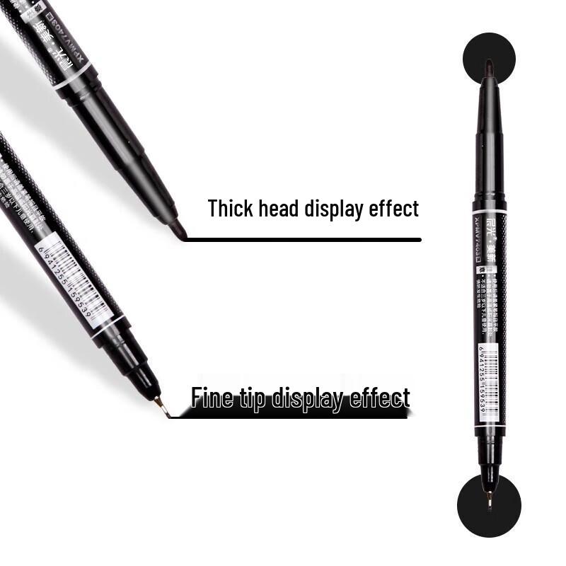 M&G Dual-Tip Oil-Based Marker Pens