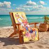 1Pc Super Mario Adventure Beach Towel, Quick Dry, Multi-Use for Beach Pool Gym Yoga Home Travel, Christmas, Halloween, Xmas Gift M929288