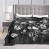 Walking Deads   Blanket Quality Soft  Throw Blanket Spring Child Couch Chair Fluffy Bedspread