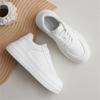 Fashion White Shoes Women 2024 Autumn Outdoor Running Shoes for Women Winter Thick Bottom Height Increase Board Casual Shoes Sneakers