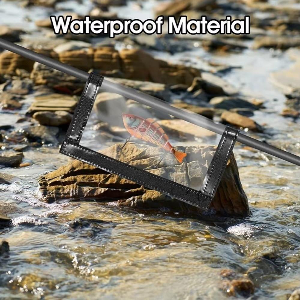Transparent Fishing Lure Covers Anti-scratch Lure Wraps Bag Lure Protective Storage Bag Fishing