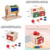 Montessori Toddler Coin And Ball Sorting Box For Early Education And Fine Motor Skills Development