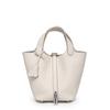 [New] High-quality First-layer Cowhide Niche Vegetable Basket Handbag Female, Genuine Leather Large-capacity High-end Bucket Bag