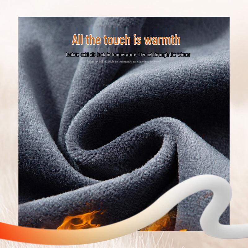 Men's Thermal Faux Two-Piece Jacquard Polo Shirt