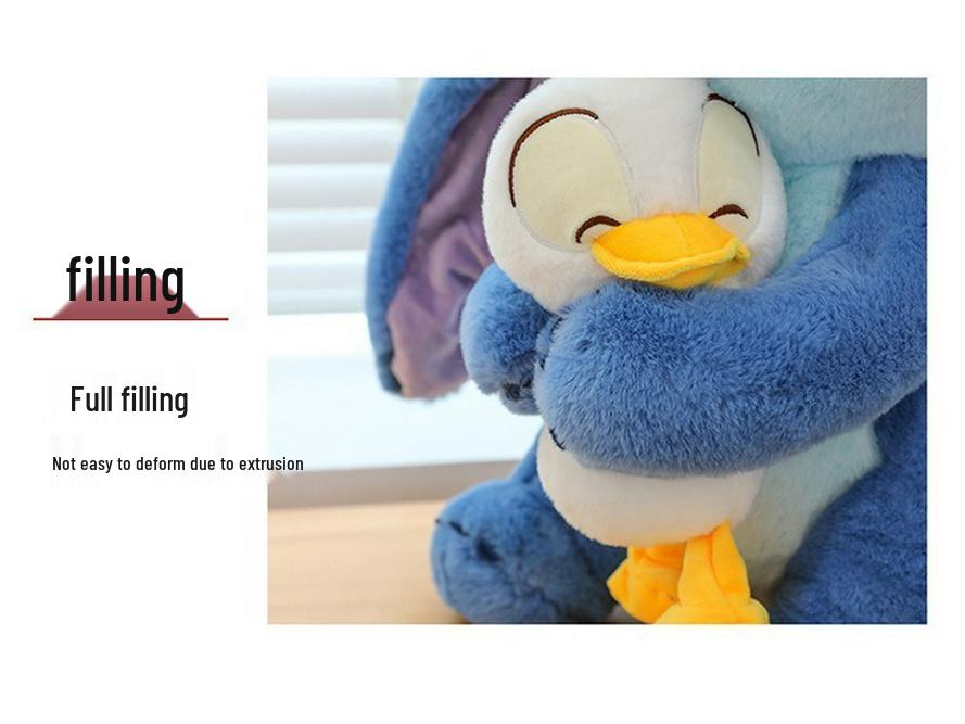 Hugging Duck Plush Cartoon Doll – Children's Birthday Cushion Gift