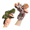 Stuffed Plush Animals Toys Hand Finger Story Puppet Kawaii Dolls Educational Baby Toys Lion Elephant Bunny Monkey Children Gifts