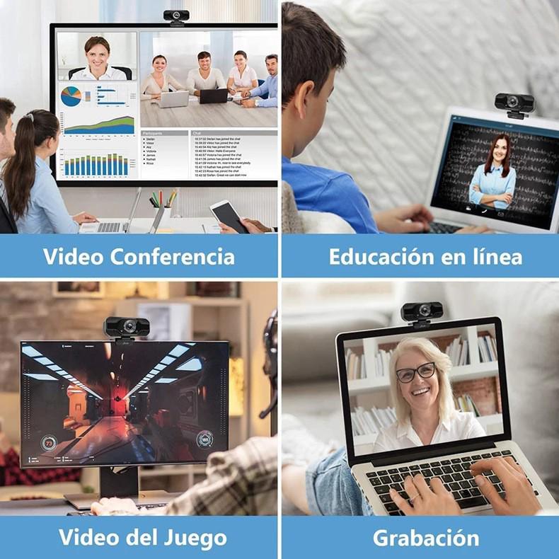 HD Conference Camera for Online Classes, Live Streaming, Gaming & Video Calls on Desktop/Laptop