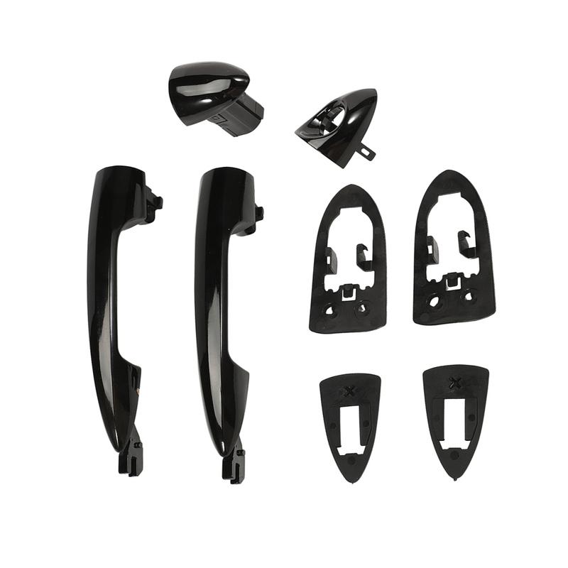 

Black Door Handles Front Door Handles Brand New Condition Easy tallation Black Door Handle Accessory For Car Car Sticker