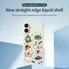 For iPhone 17 Case Christmas Bears Pattern Printing Straight Edge TPU Phone Back Cover