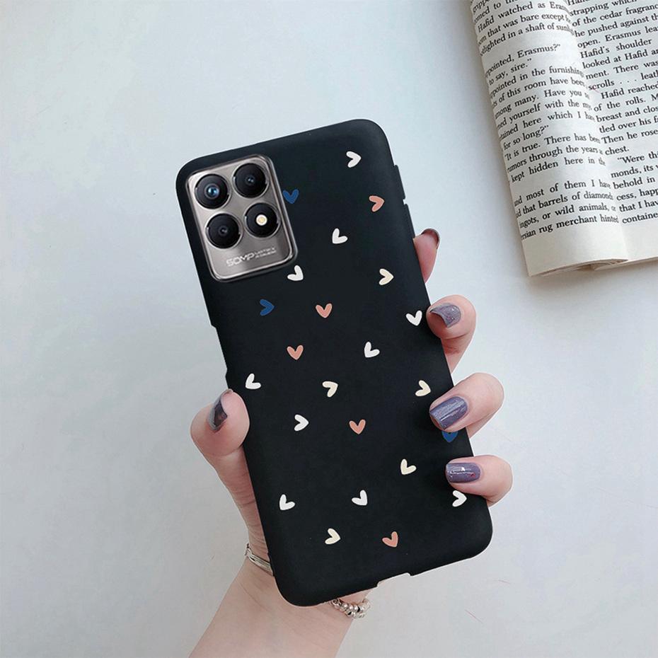 For Realme Narzo 50 Case RMX3286 Cute Painted Soft Silicone Back Cover for OPPO Realme Narzo 50 Phone Case Bumper Narzo50 Coque