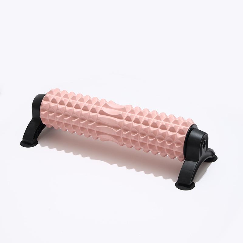 Suction Cup Foam Muscle Relaxation Roller with Wolf Teeth Design for Leg Slimming