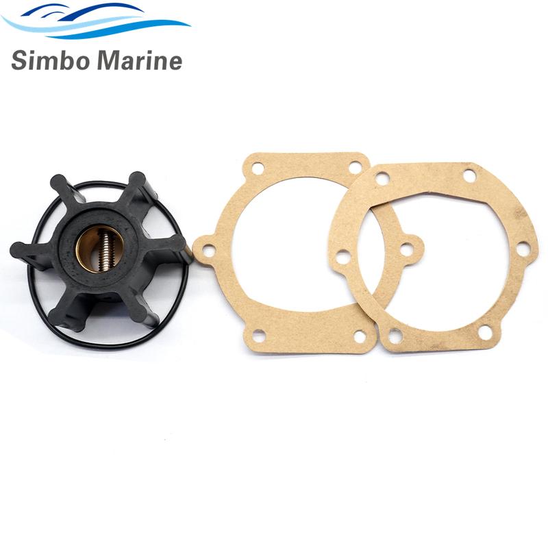 Fits for Volvo Penta 8758C3 3593659 3596497 21213660 Water Pump Flexible Impeller D1-13 20 30 & D2-40 55 75 MD 3B 17C 17D 20B