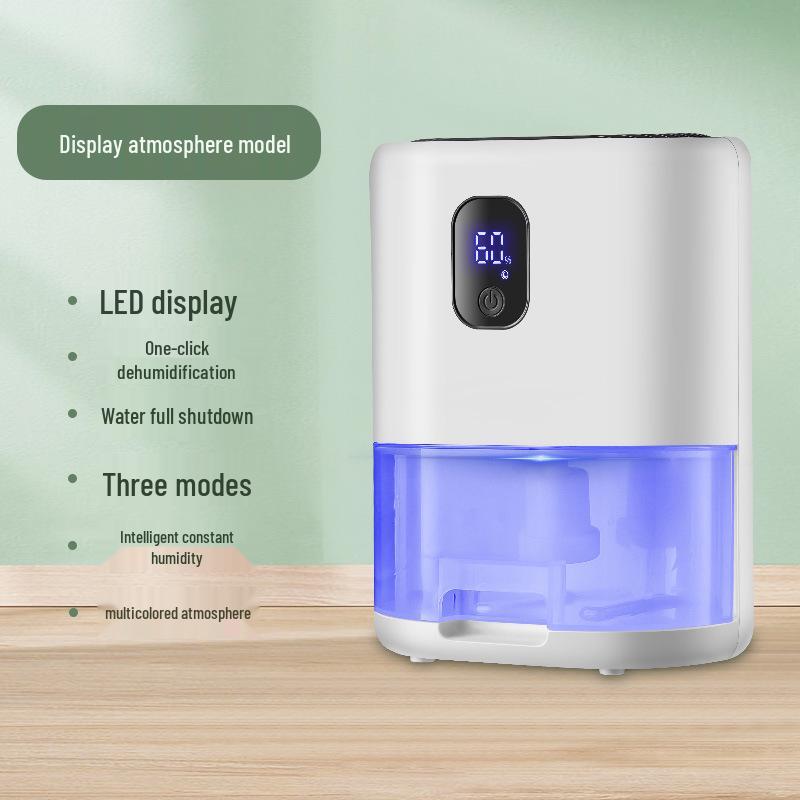 Silent Smart Mini Dehumidifier for Household Wardrobes