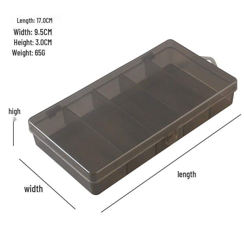 Double-Layer Fishing Lure Box - Tackle and Accessory Storage