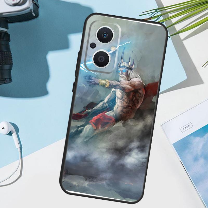 Zeus Case For OPPO Reno 12F 12 13 11 F 8T 7 8 10 Pro OPPO Find X8 X6 Pro X3 X5 Lite Phone Cover