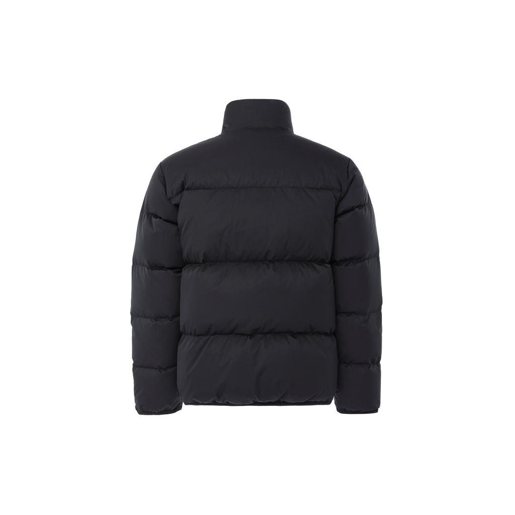 Nike Club Therma-FIT Comfortable Warm Stand Collar Loose Long Sleeve Down Jacket Men Jackets Black White FZ5029010